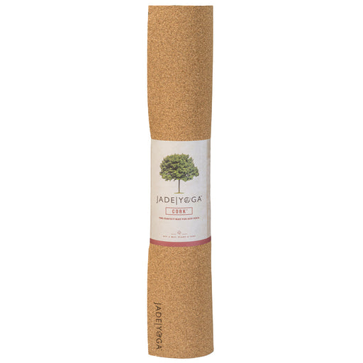 Jade Yoga Cork Yoga Mat | Natural Rubber, Non-Slip, Eco-Friendly