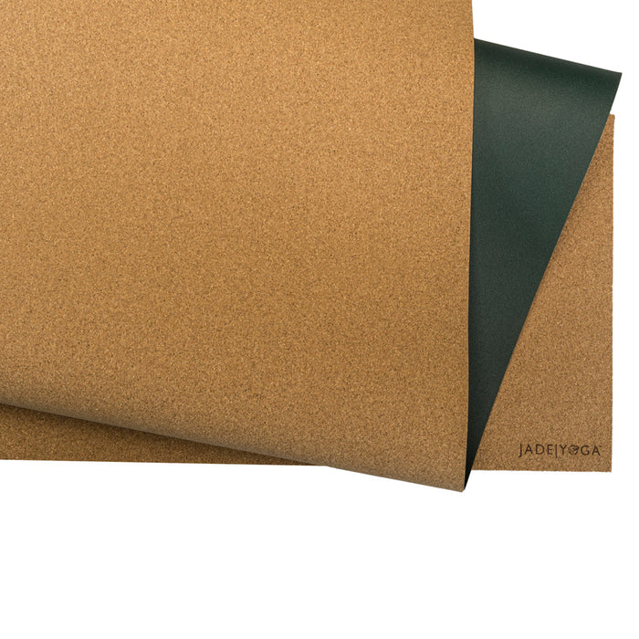 Jade Yoga Cork Yoga Mat | Natural Rubber, Non-Slip, Eco-Friendly