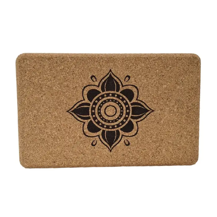 Morgan Sports Natural Cork Yoga Blocks