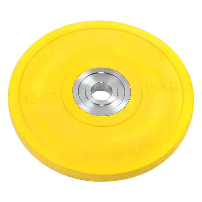 15kg PRO Fitness Olympic Rubber Bumper Weight Plate