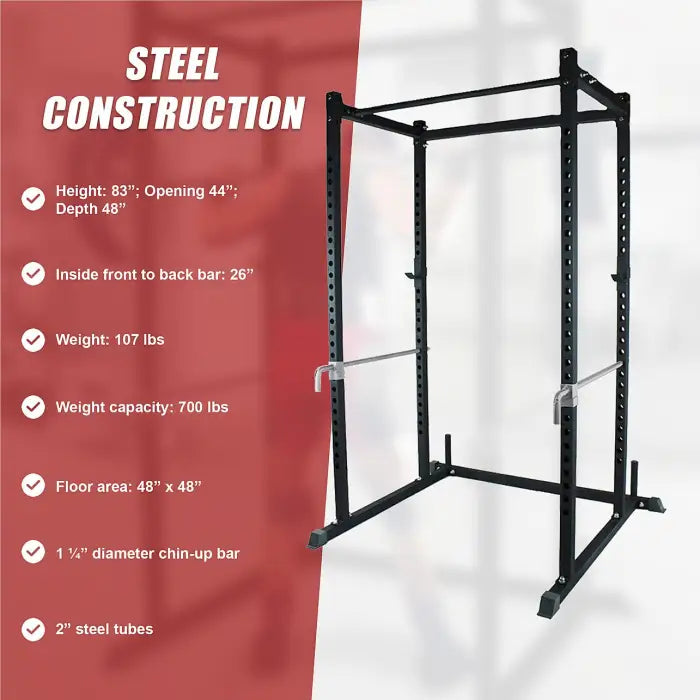 Power Rack Squat Deadlift