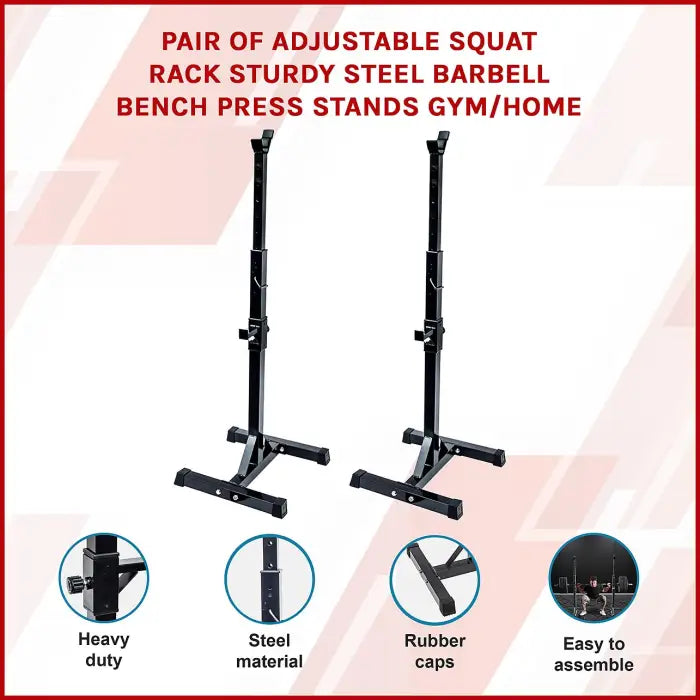 Randy & Travis Machinery Pair Barbell Stands