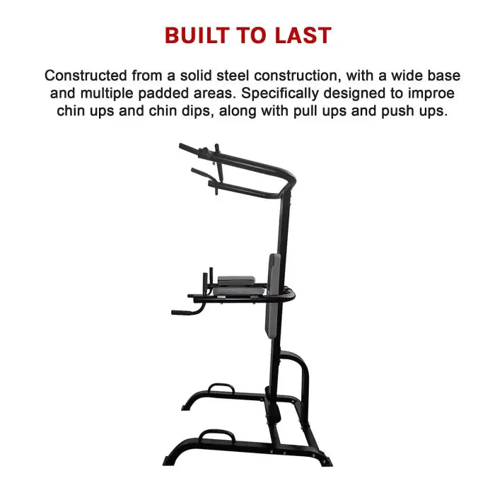 Power Tower Chin Up Dip, Pull and Push Up Machine