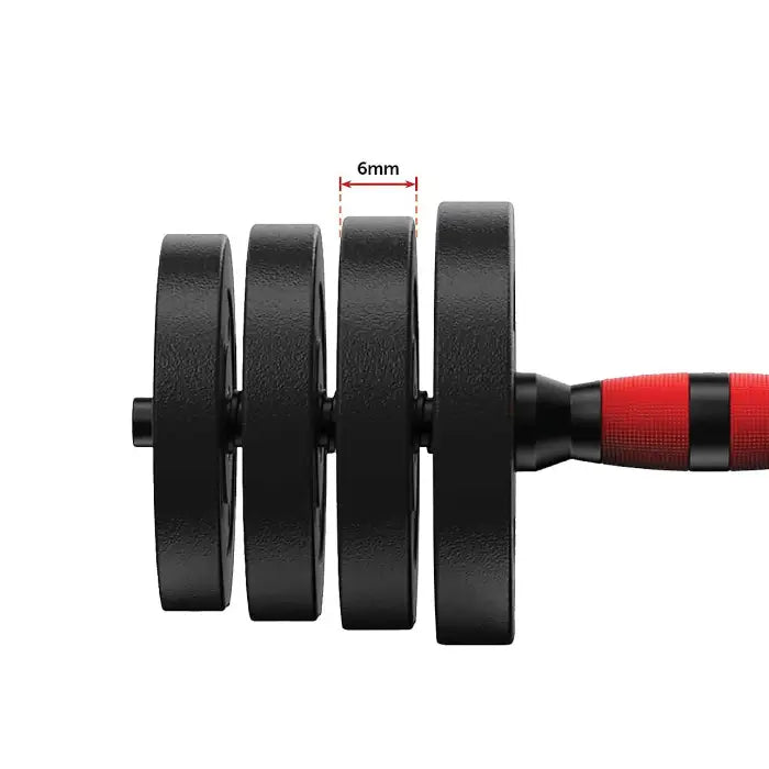 Randy and Travis 20kg Adjustable Dumbbell and Barbell Set