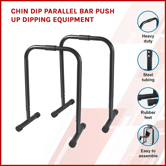 Chin Dip Parallel Bars