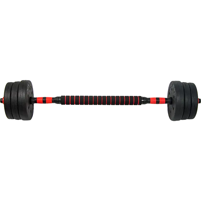 Randy and Travis 20kg Adjustable Dumbbell and Barbell Set