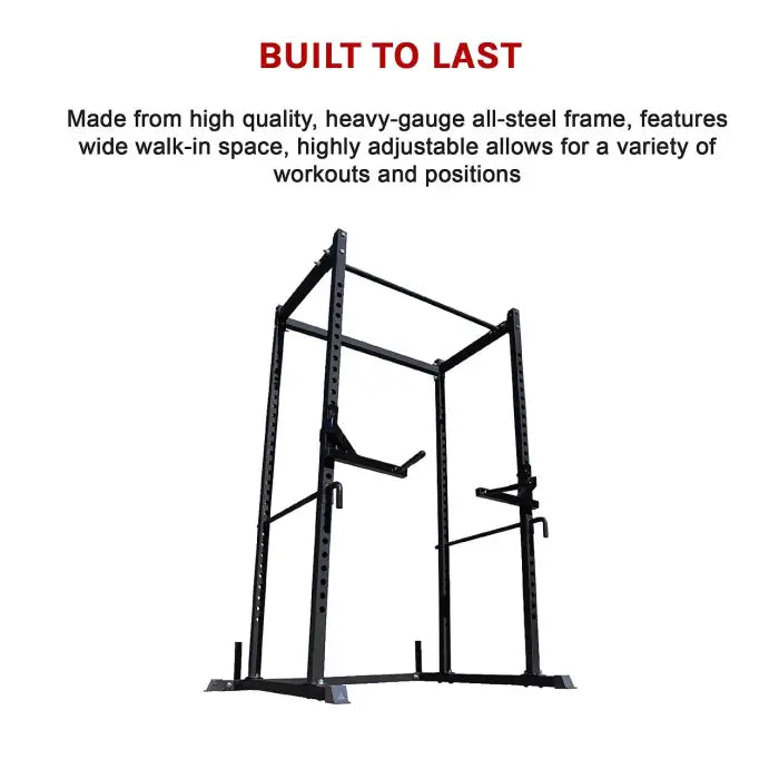 Power Rack Squat Deadlift