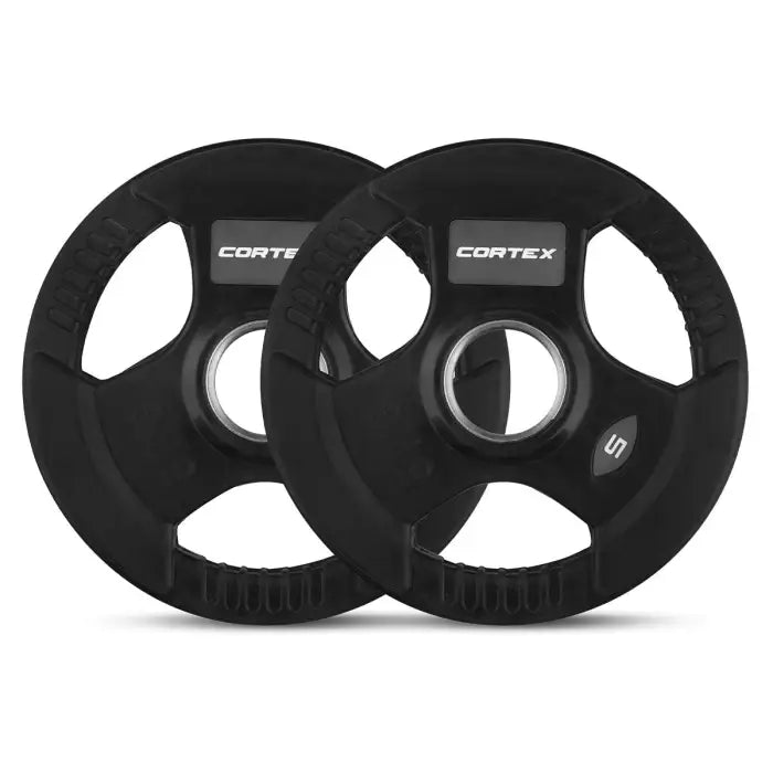 CORTEX PR-5 Folding Power Rack with 130kg Olympic Tri-Grip Weight, Bar and Bench Set