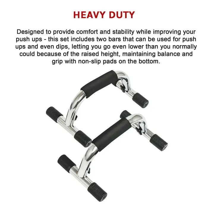 Push Up 2 Bars Stand Handle