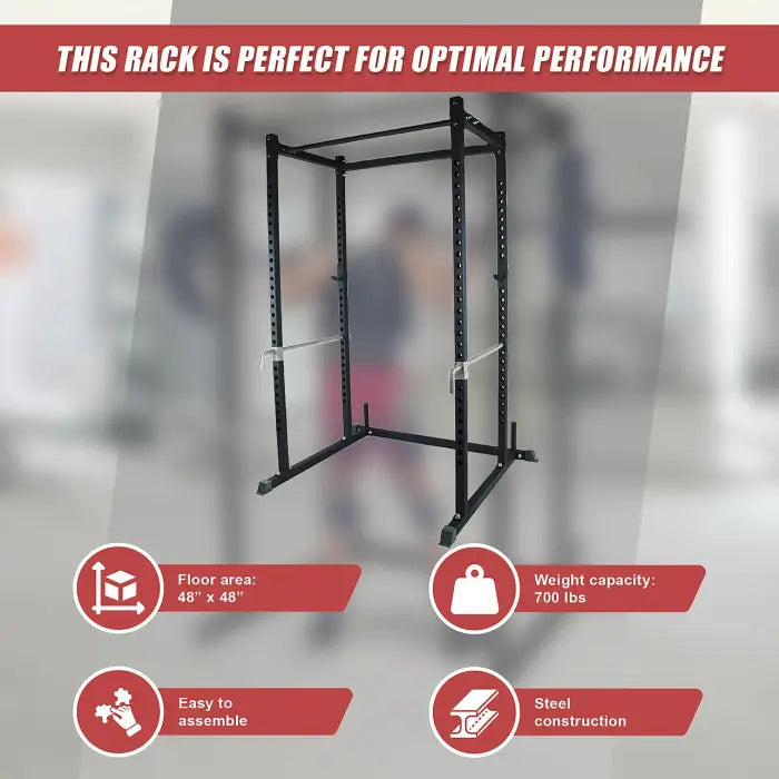 Power Rack Squat Deadlift