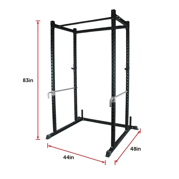 Power Rack Squat Deadlift