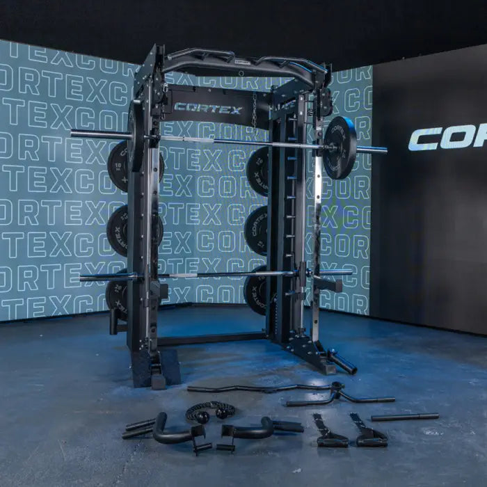 Cortex SM-26 Power Rack with Dual Stack Smith and Cable Machine