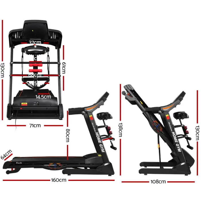 18 Speed Treadmill dimension