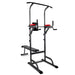 front view of everfit multi station chin up flat with a white background