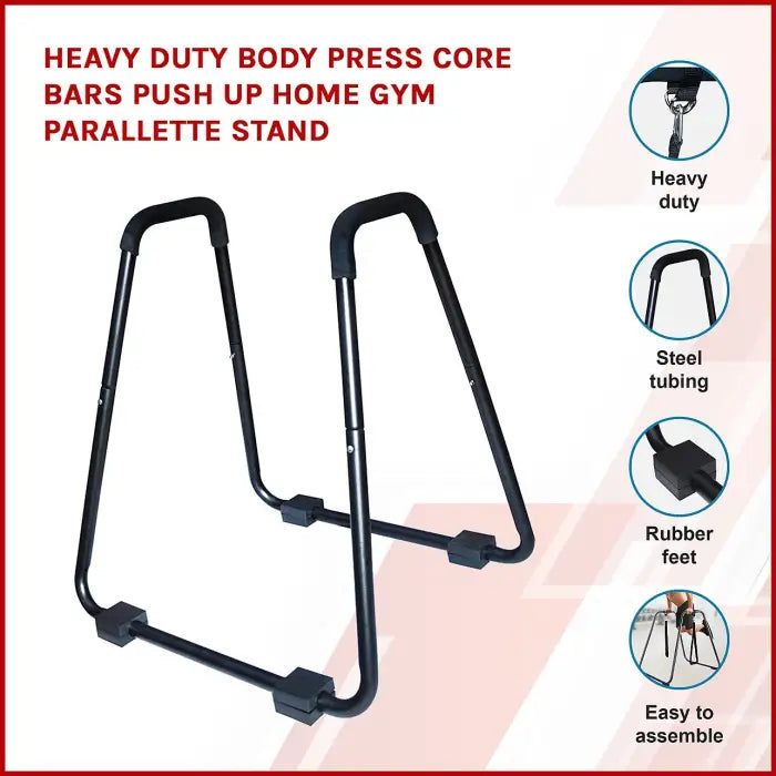 Heavy Duty Push Up Parallette Stand