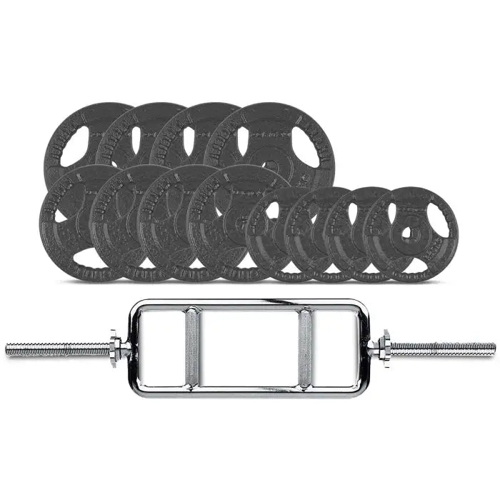 40KG Tri Bar Set in white background