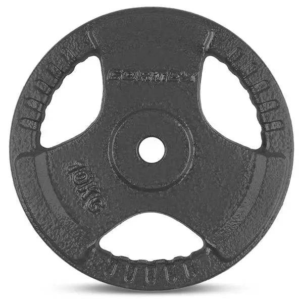 90KG Tri-Grip Weight Set in white background