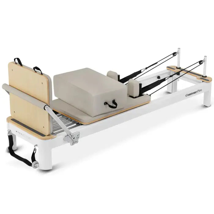 Lifespan Fitness Contour Pro Aluminum Pilates Reformer Bed Set (Hepburn)