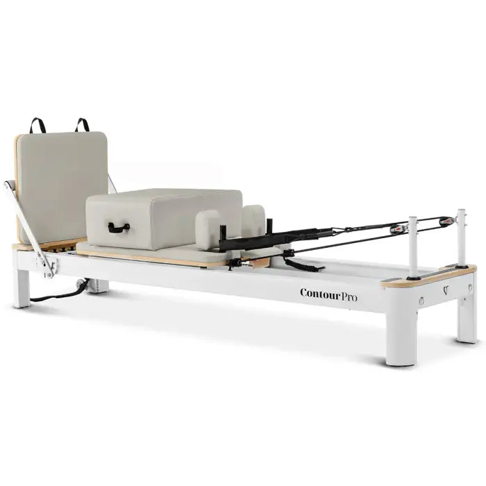 Lifespan Fitness Contour Pro Aluminum Pilates Reformer Bed Set (Hepburn)