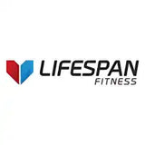 Red and blue geometric heart-shaped logo with ’LIFESPAN FITNESS’ text beside it.