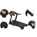 Home Gym Electric Treadmill - Black Fitness At Home Australia Compact Treadmill Australia