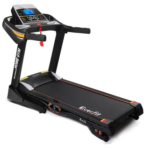 Home Gym Electric Treadmill - Black Fitness At Home Australia Compact Treadmill Australia