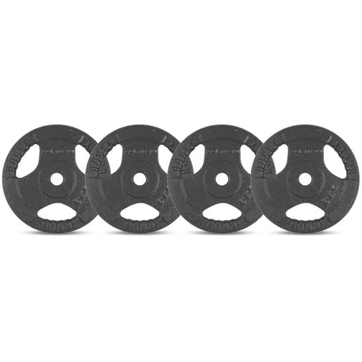 WP23 Tri-Grip Cast Iron Standard Plate 25mm 5kg 4 Pack -