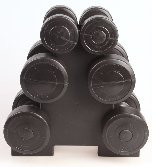 Dumbbell Weight Set - 12KG $39.99 AUD Fitness At Home Afterpay Zip
