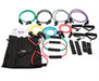 19PC Resistance Bands in white background