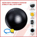 75cm Exercise Ball with Pump features