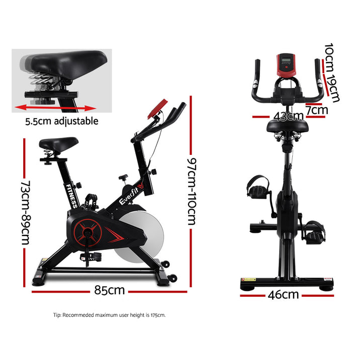 Home Gym Fitness Commercial Spin Bike
