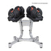 Adjustable Dumbbell Stand white background
