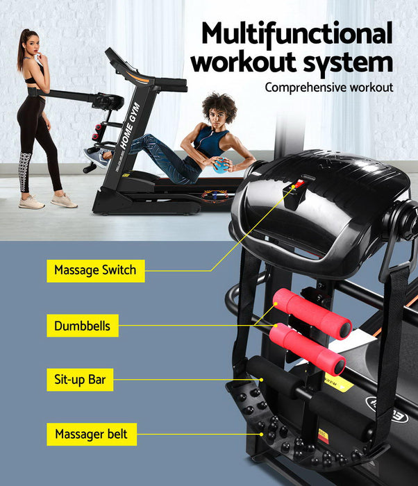 18 Speed Treadmill features