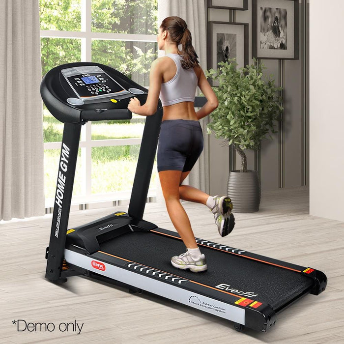 Electric Steel Frame Foldable Treadmill  Fitness At Home Australia Afterpay Online Store Buy Melbourne Sydney