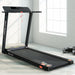 Foldable Electric Treadmill black features