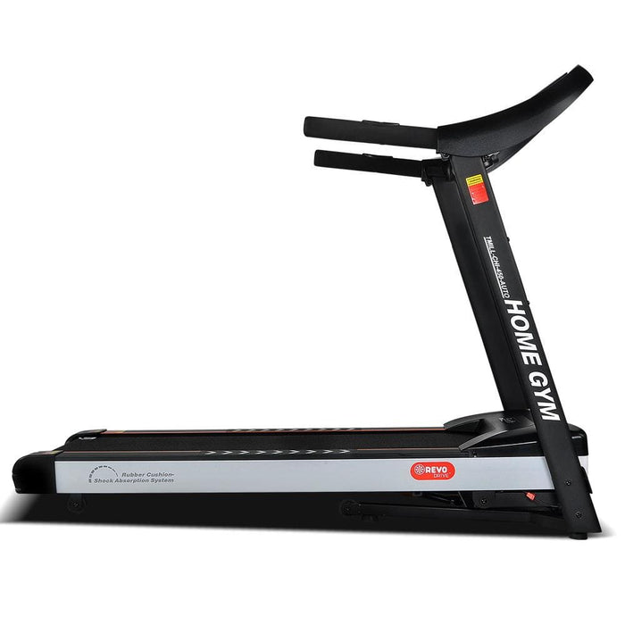 Electric Steel Frame Foldable Treadmill  Fitness At Home Australia Afterpay Online Store Buy Melbourne Sydney