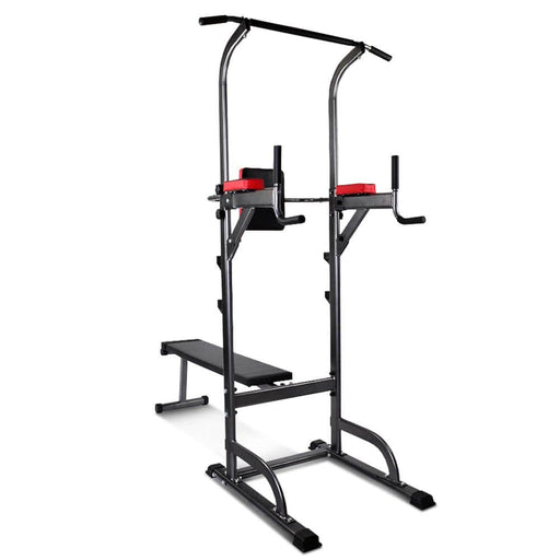 Everfit Chin Up Flat With Bench Station Steel Frame Fitness At Home Australia Afterpay Zip