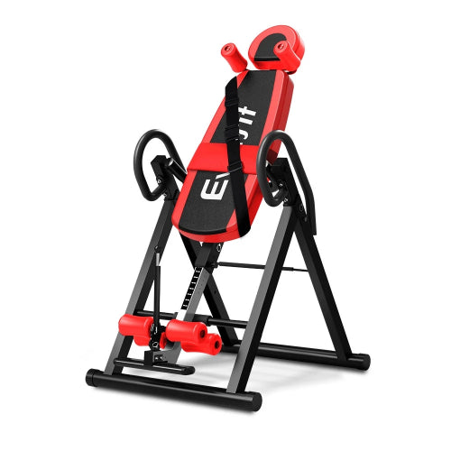 Red Foldable Stretcher Gravity Inversion Table For Home Gym Fitness By Everfit Fitness At Home Inversion Table Afterpay Australia Melbourne