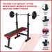 Folding Flat Weight Lifting Bench Body Workout Exercise Machine Home Fitness features