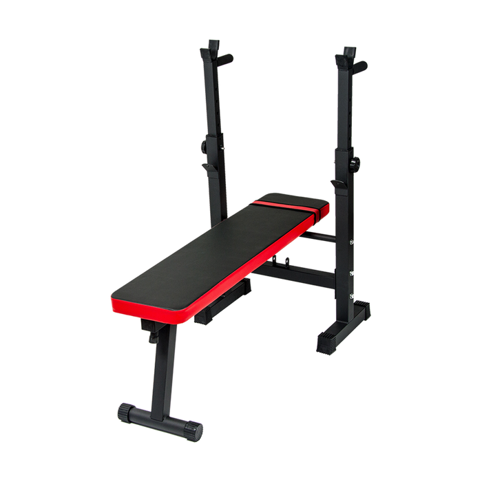 Folding Flat Weight Lifting Bench Body Workout Exercise Machine Home Fitness white background