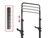 Gym Rack and Chin Up Bar features