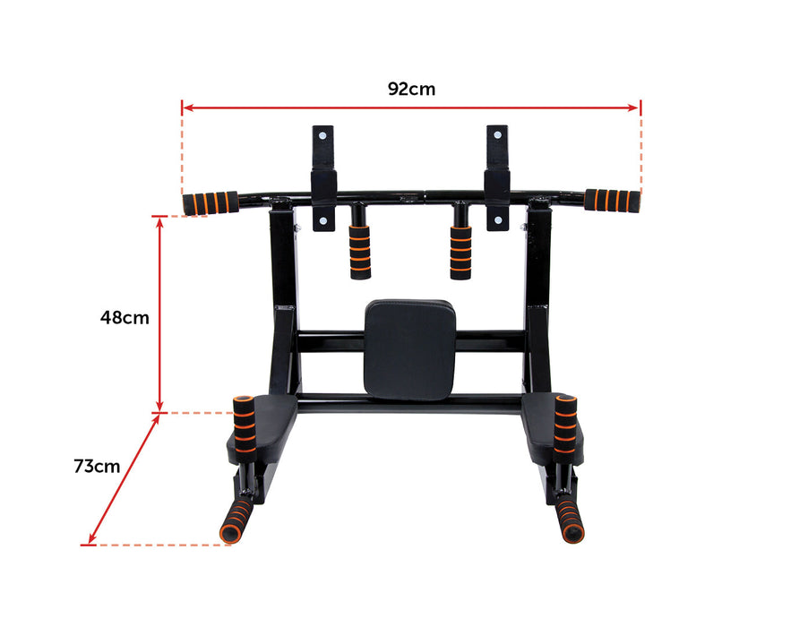 Heavy Duty Wall Mounted Power Station - Knee Raise - Pull Up
