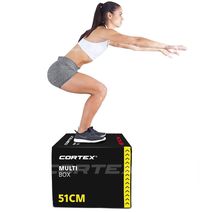 Easy To Flip 3-in-1 Flip Plyo Box By Cortex Plyo Box Fitness At Home Australia Afterpay Zip 