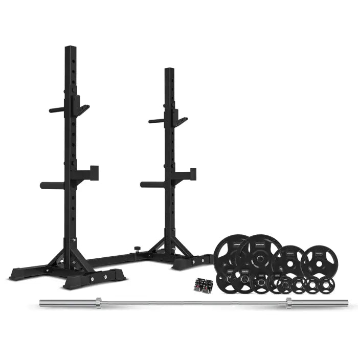 Cortex Fitness Package (sr-10 Squat Rack Package + 100kg Olympic Tri ...