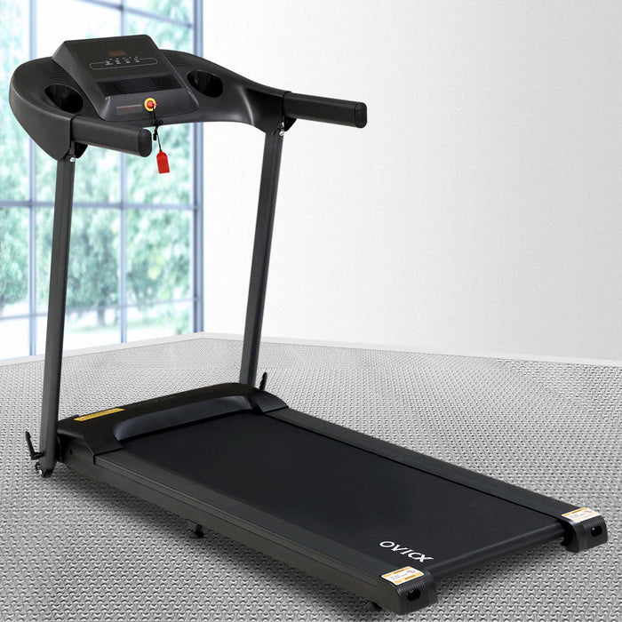 OVICX Treadmill 120kg Capacity with a Wide 42cm Belt -