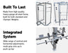 Power Rack Squat Cage Stands with Lat Pulldown For Home Gym