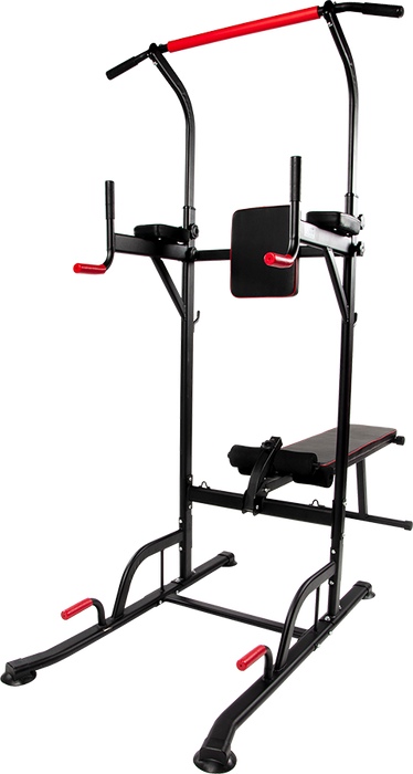 Power Tower Pull Up Weight Bench Dip Multi Station Chin Up