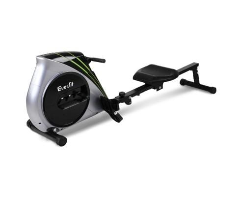 Everfit Silver Rowing Exercise Machine For Home GymFitness At Home Afterpay Online Store Buy Melbourne Sydney