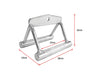 Seated Row Handle Solid Bar - Strength Equipment