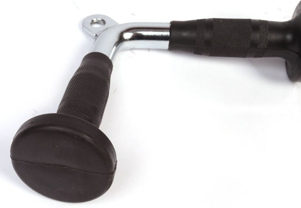 Randy & Travis Rubber-Coated Tricep Pushdown Bar Attachment $60.00 AUD Fitness At Home Afterpay Zip
